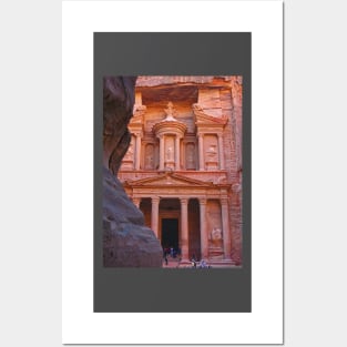 Treasury. Petra. Jordan. Posters and Art